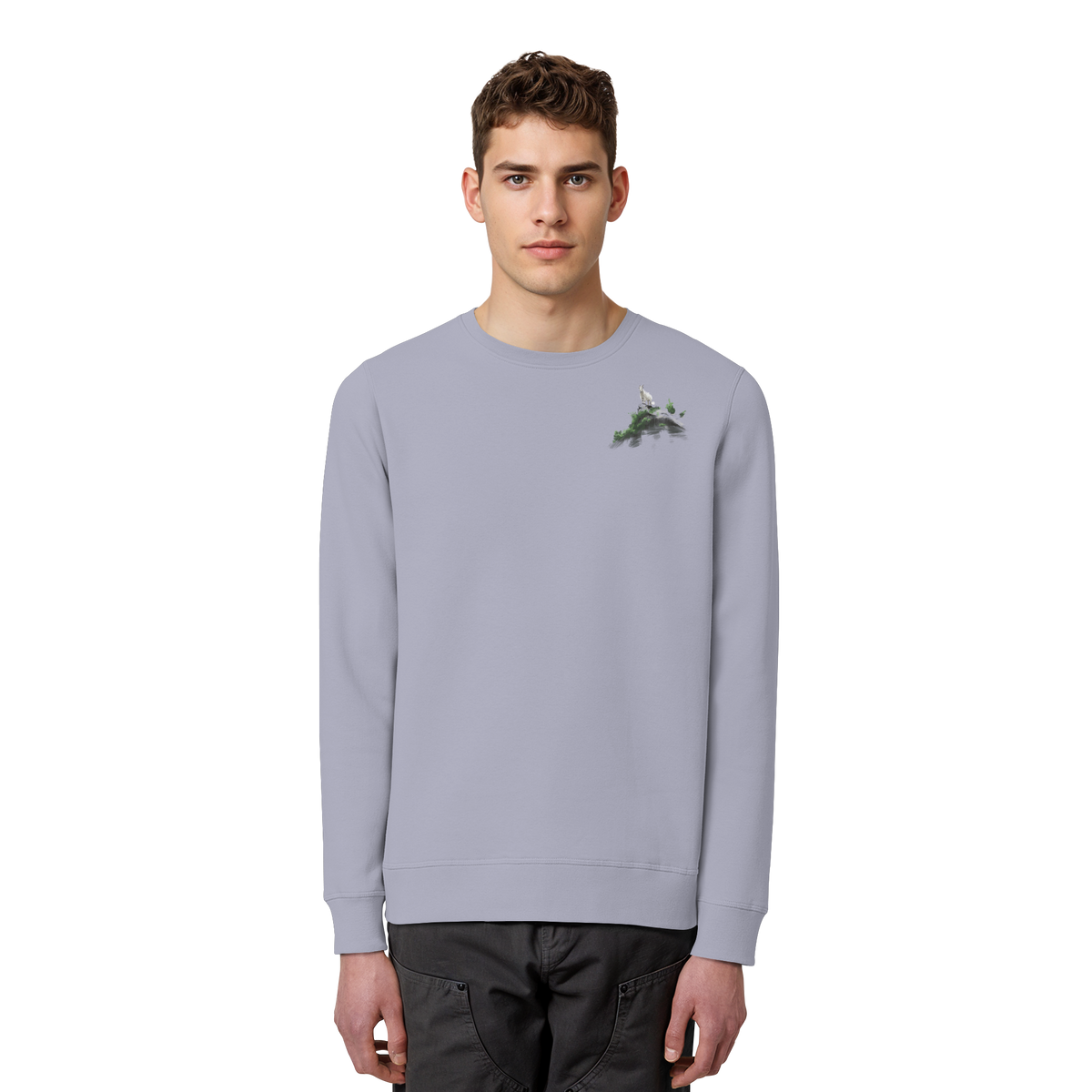 G.O.A.T Mountain Goat Organic Unisex Sweatshirt (AN)