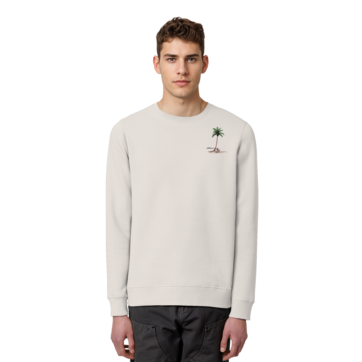 Beach Day Nostalgia Bio Unisex Sweatshirt (NR II)