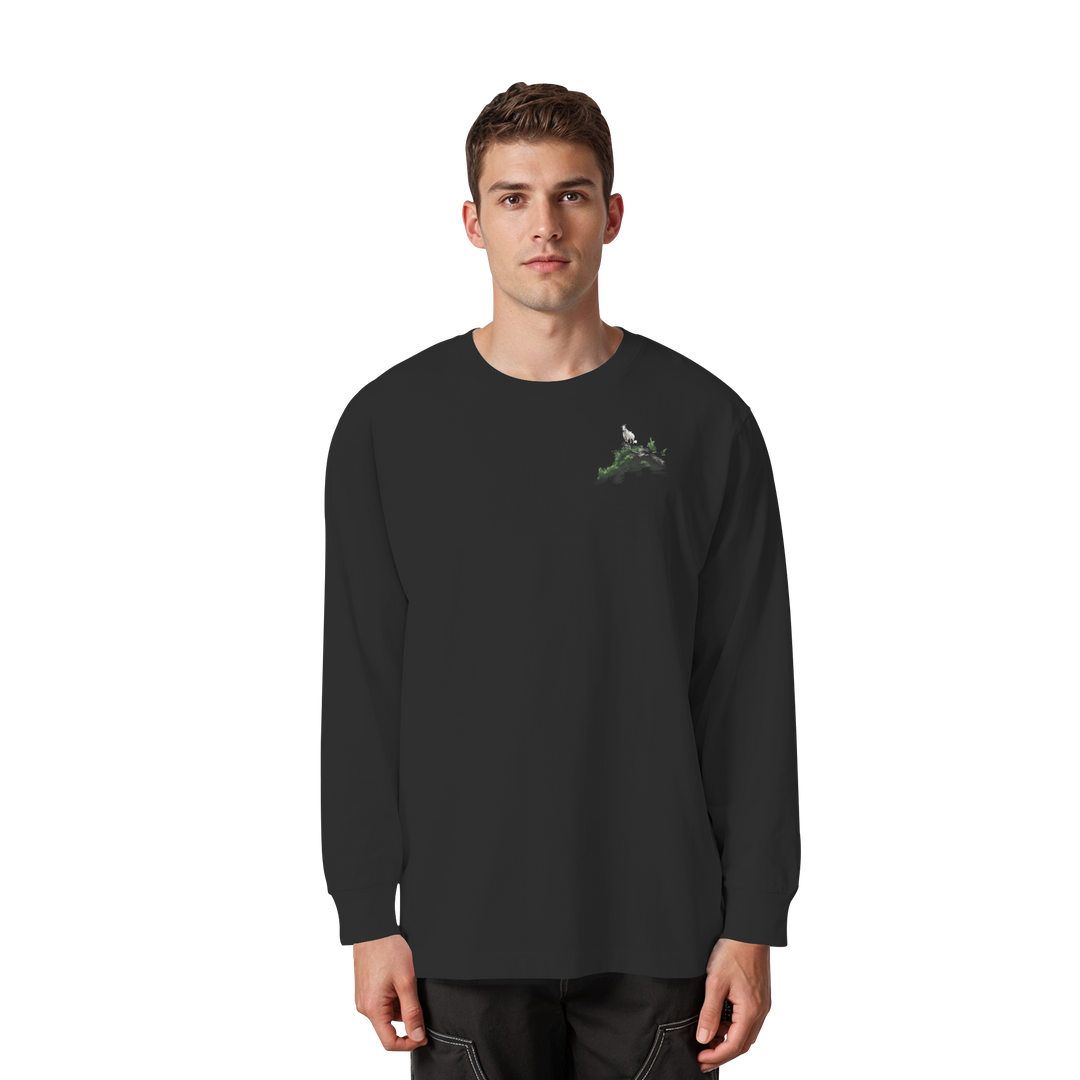 AN.// G.O.A.T - Organic Heavy Oversized Longsleeve T-Shirt