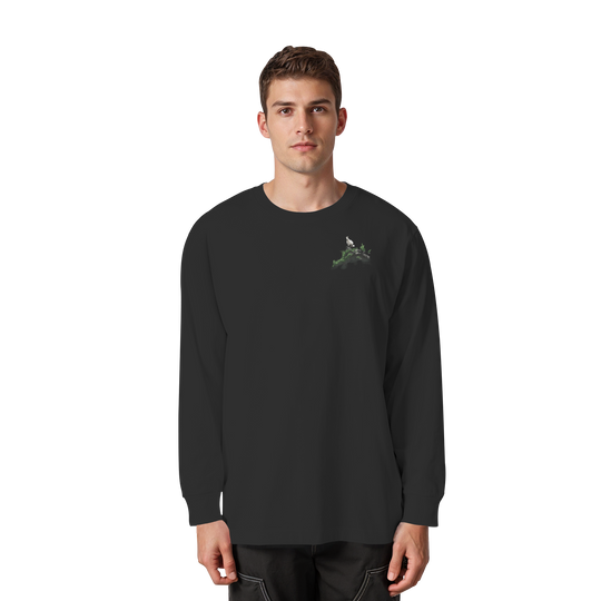 AN.// G.O.A.T - Organic Heavy Oversized Longsleeve T-Shirt