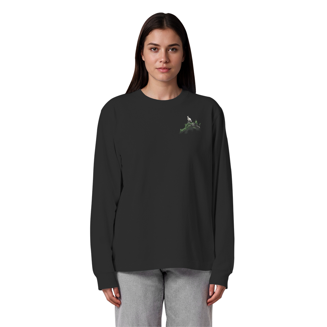 AN.// G.O.A.T - Organic Heavy Oversized Longsleeve T-Shirt