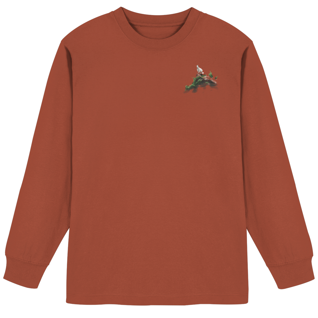 AN.// G.O.A.T - Organic Heavy Oversized Longsleeve T-Shirt