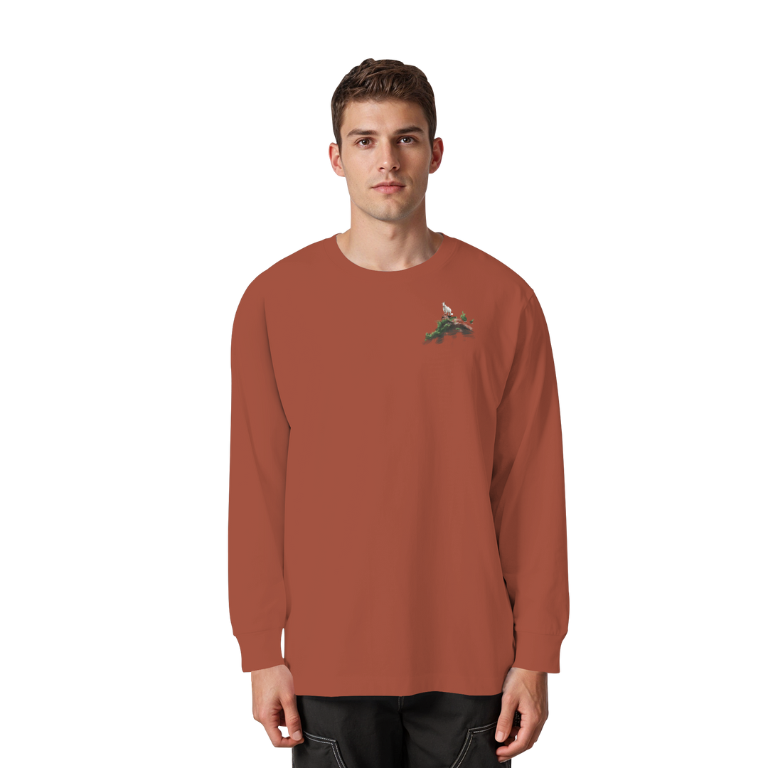 AN.// G.O.A.T - Organic Heavy Oversized Longsleeve T-Shirt