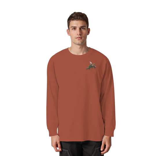 AN.// G.O.A.T - Organic Heavy Oversized Longsleeve T-Shirt