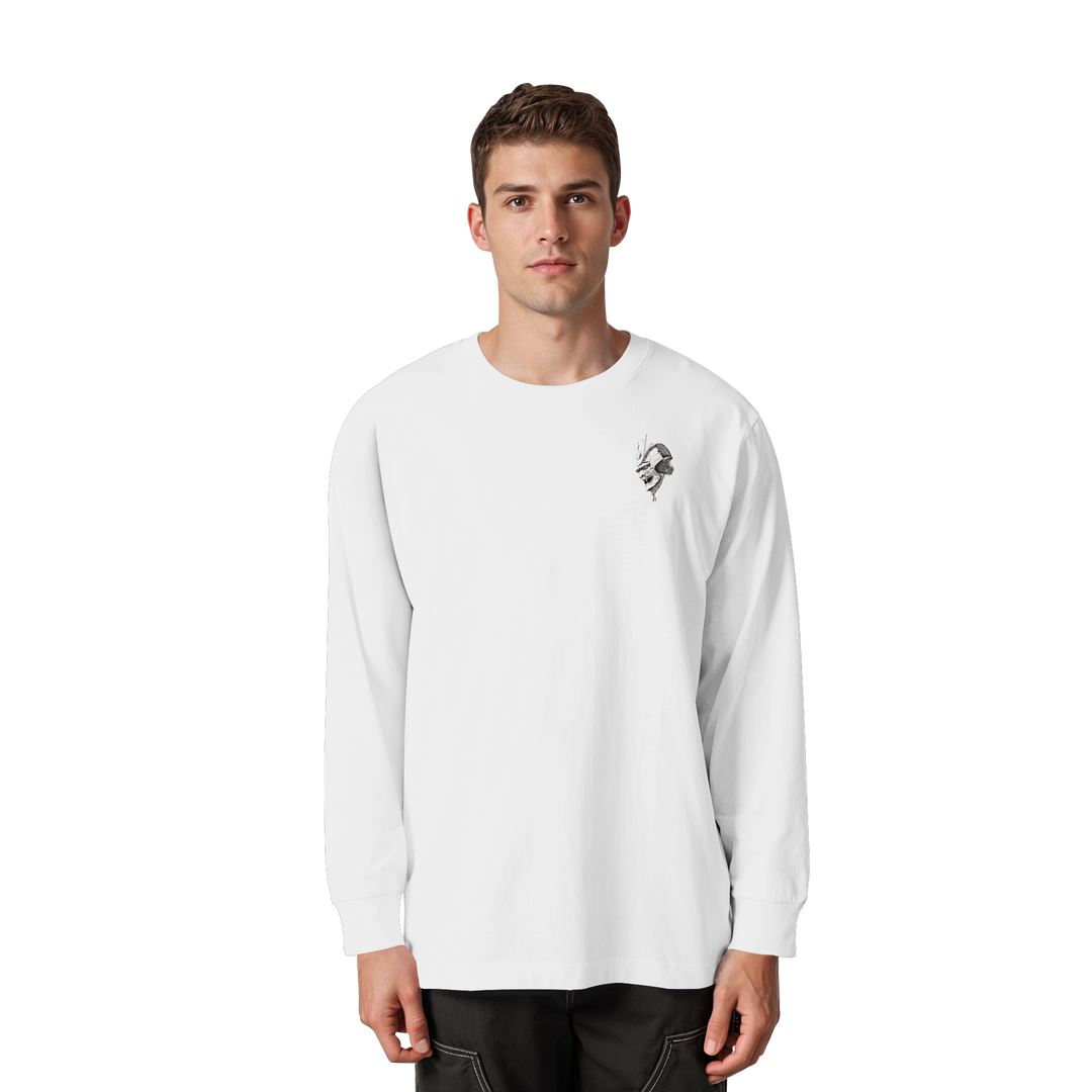 NIPPON II. //  - Organic Heavy Oversized Longsleeve T-Shirt