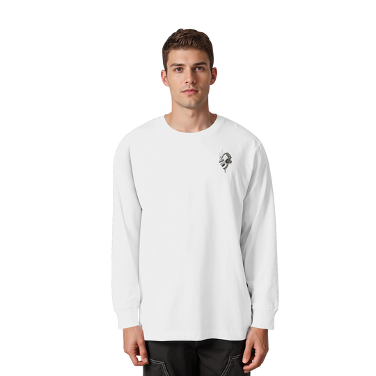 NIPPON II. //  - Organic Heavy Oversized Longsleeve T-Shirt