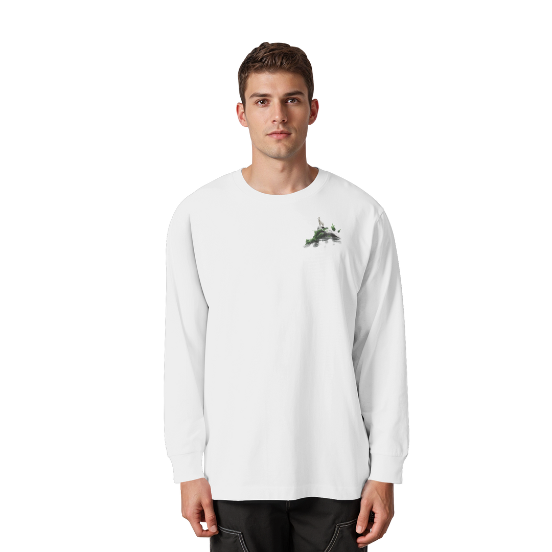 AN.// G.O.A.T - Organic Heavy Oversized Longsleeve T-Shirt