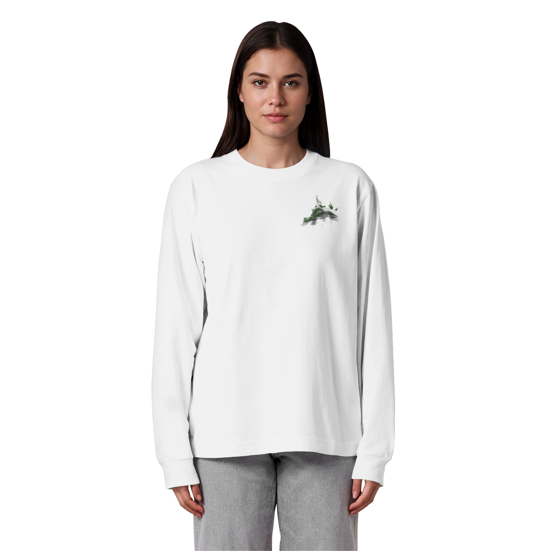 AN.// G.O.A.T - Organic Heavy Oversized Longsleeve T-Shirt