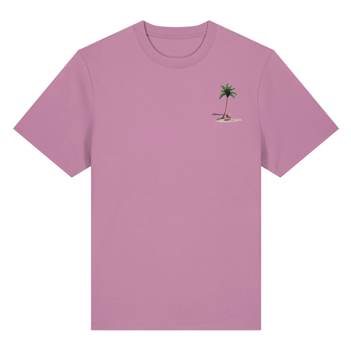 Beach Day Nostalgia Organic Heavy T-Shirt (NR II)
