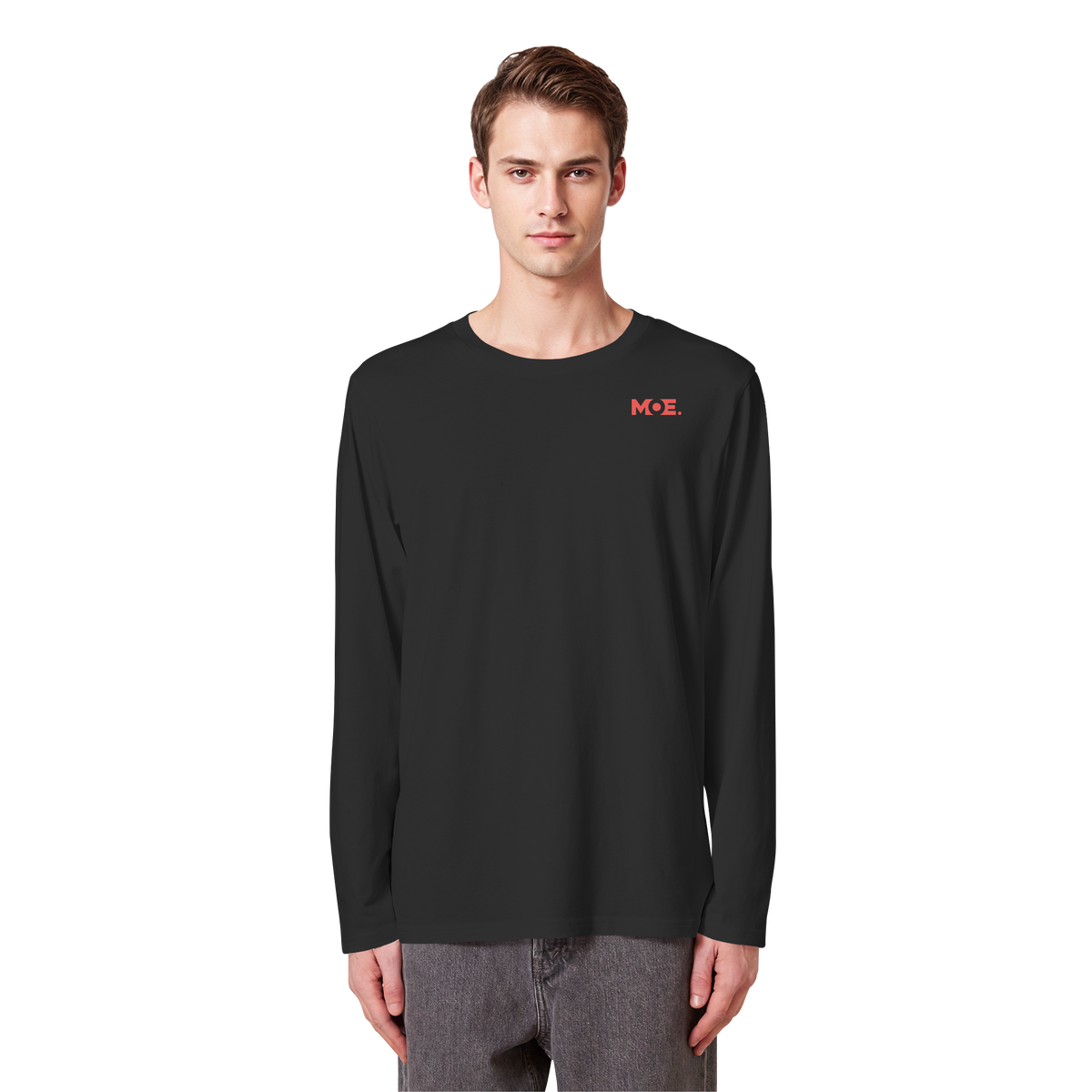 G.O.A.T Mountain Goat Organic Long Sleeve T-Shirt (AN)