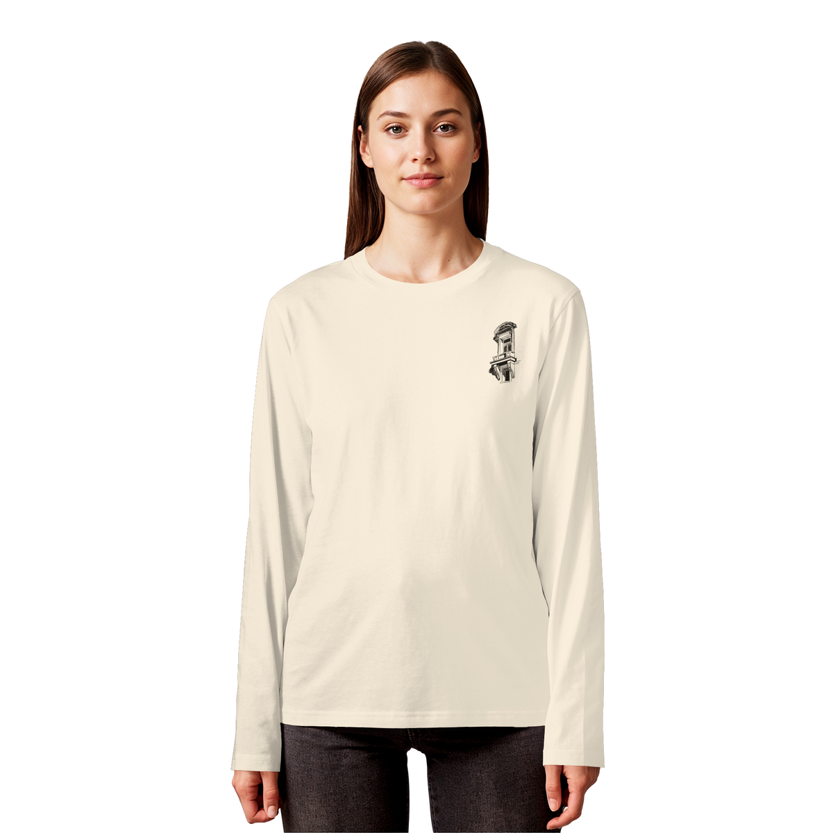 Romance Architecture II Organic Long Sleeve T-Shirt (ARCHI II)