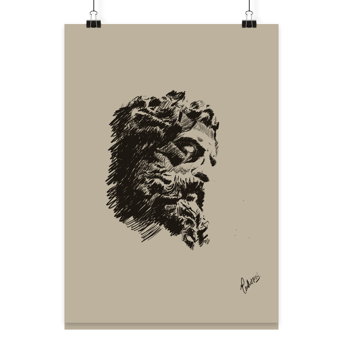 OL Poster DIN A4 (hoch), original design by Moe Essentials