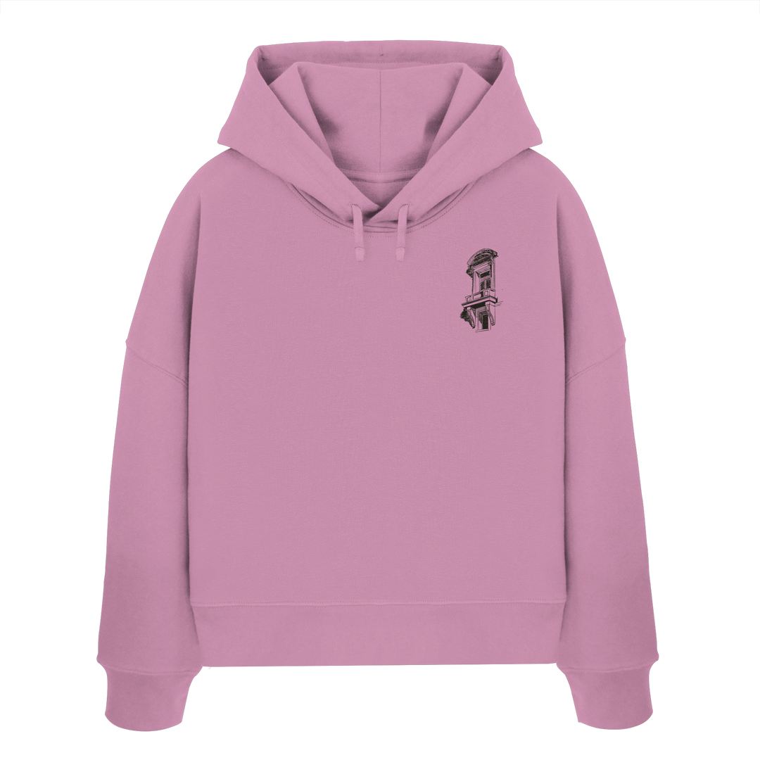 ARCHI II. //  - Womens Organic Boxcut Hoodie