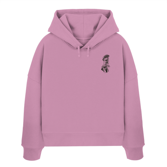 ARCHI II. //  - Womens Organic Boxcut Hoodie