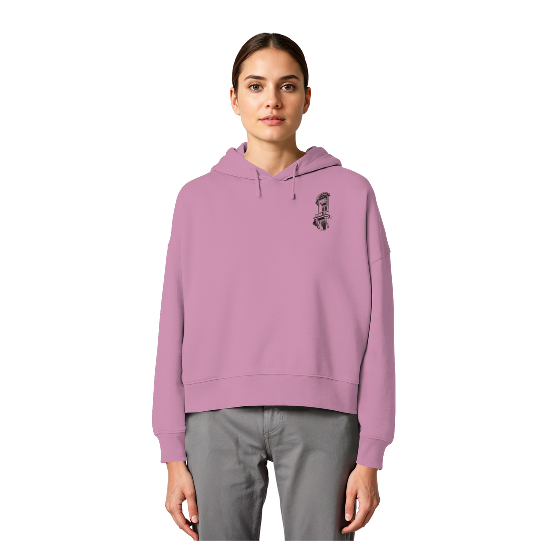 ARCHI II. //  - Womens Organic Boxcut Hoodie