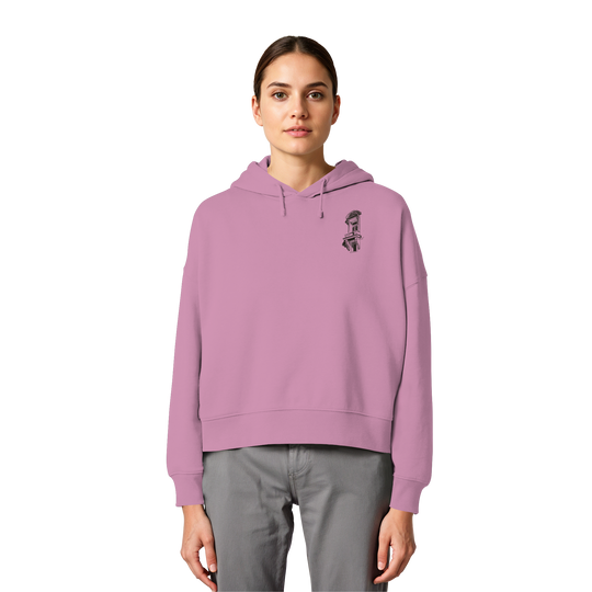 ARCHI II. //  - Womens Organic Boxcut Hoodie