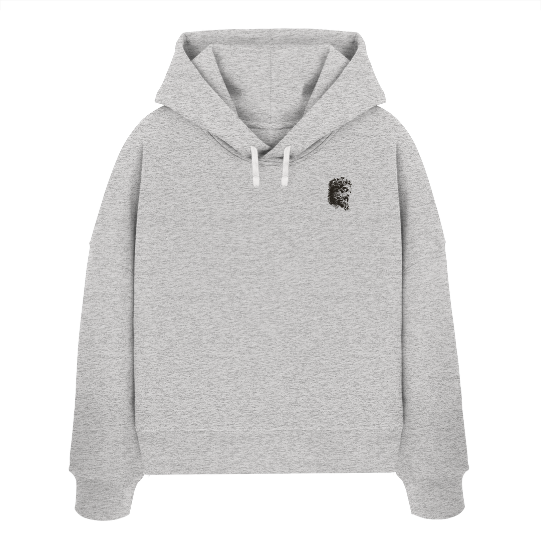ST.// - Womens Organic Boxcut Hoodie