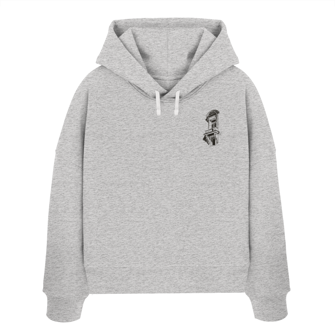 ARCHI II. //  - Womens Organic Boxcut Hoodie