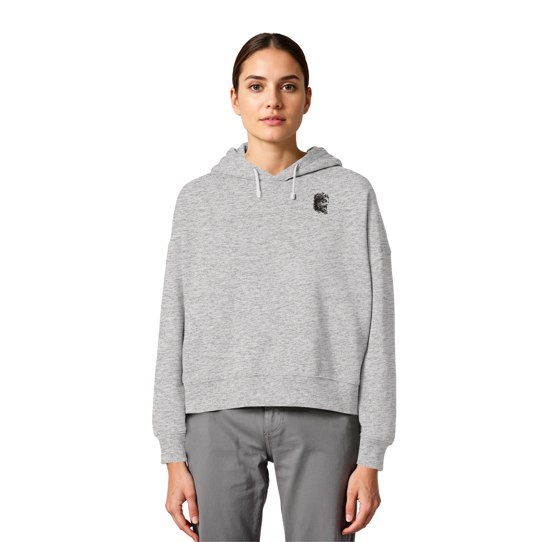 ST.// - Womens Organic Boxcut Hoodie