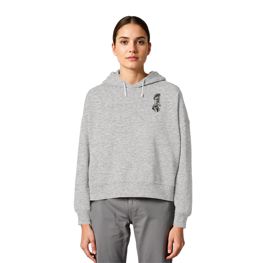 ARCHI II. //  - Womens Organic Boxcut Hoodie