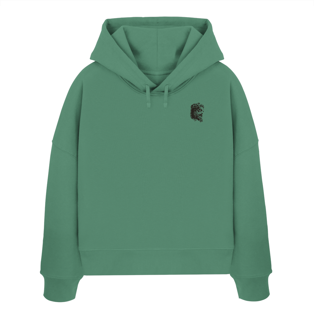 ST.// - Womens Organic Boxcut Hoodie