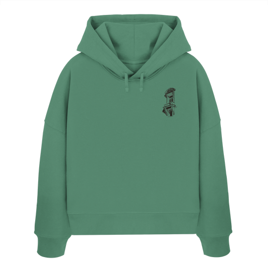 ARCHI II. //  - Womens Organic Boxcut Hoodie
