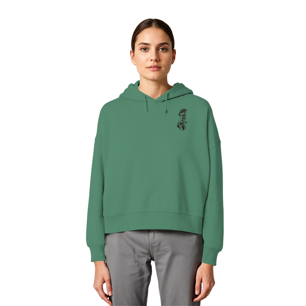 ARCHI II. //  - Womens Organic Boxcut Hoodie