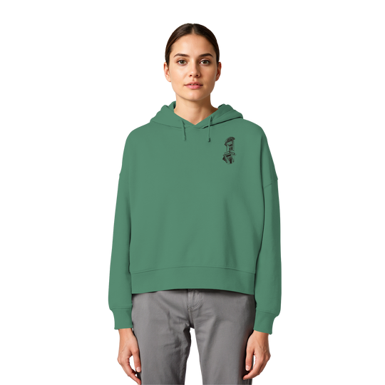 ARCHI II. //  - Womens Organic Boxcut Hoodie