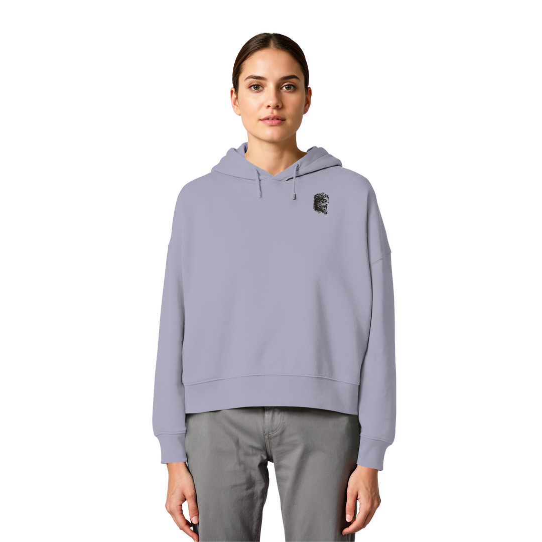 ST.// - Womens Organic Boxcut Hoodie