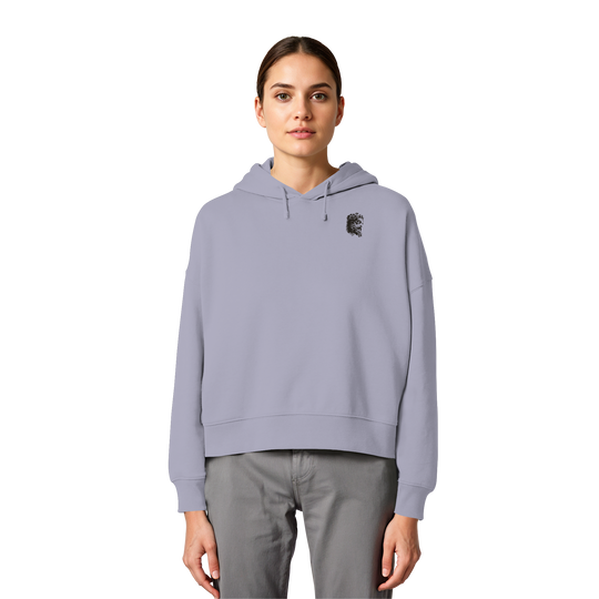 ST.// - Womens Organic Boxcut Hoodie