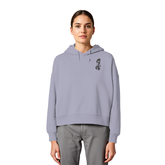 ARCHI II. //  - Womens Organic Boxcut Hoodie