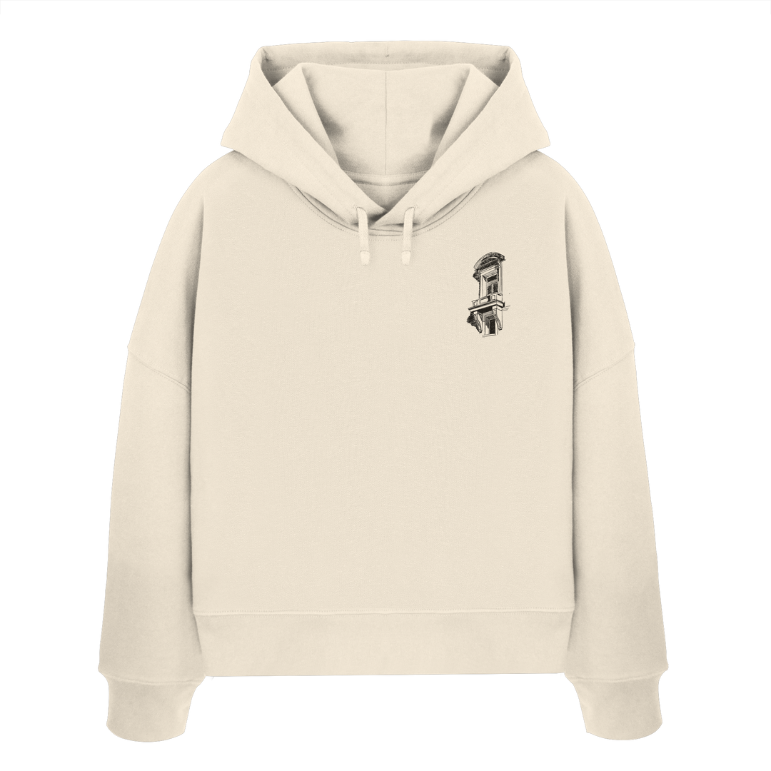 ARCHI II. //  - Womens Organic Boxcut Hoodie