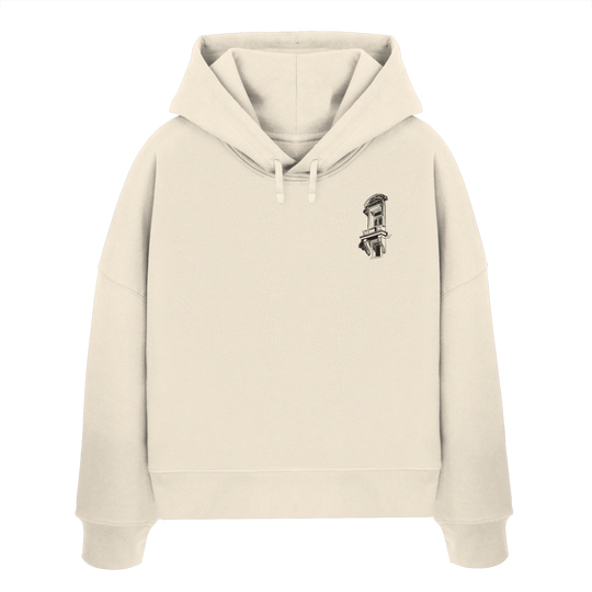 ARCHI II. //  - Womens Organic Boxcut Hoodie