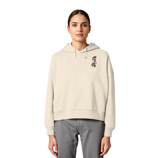 ARCHI II. //  - Womens Organic Boxcut Hoodie